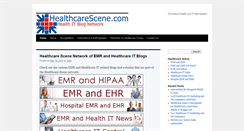 Desktop Screenshot of healthcarescene.com